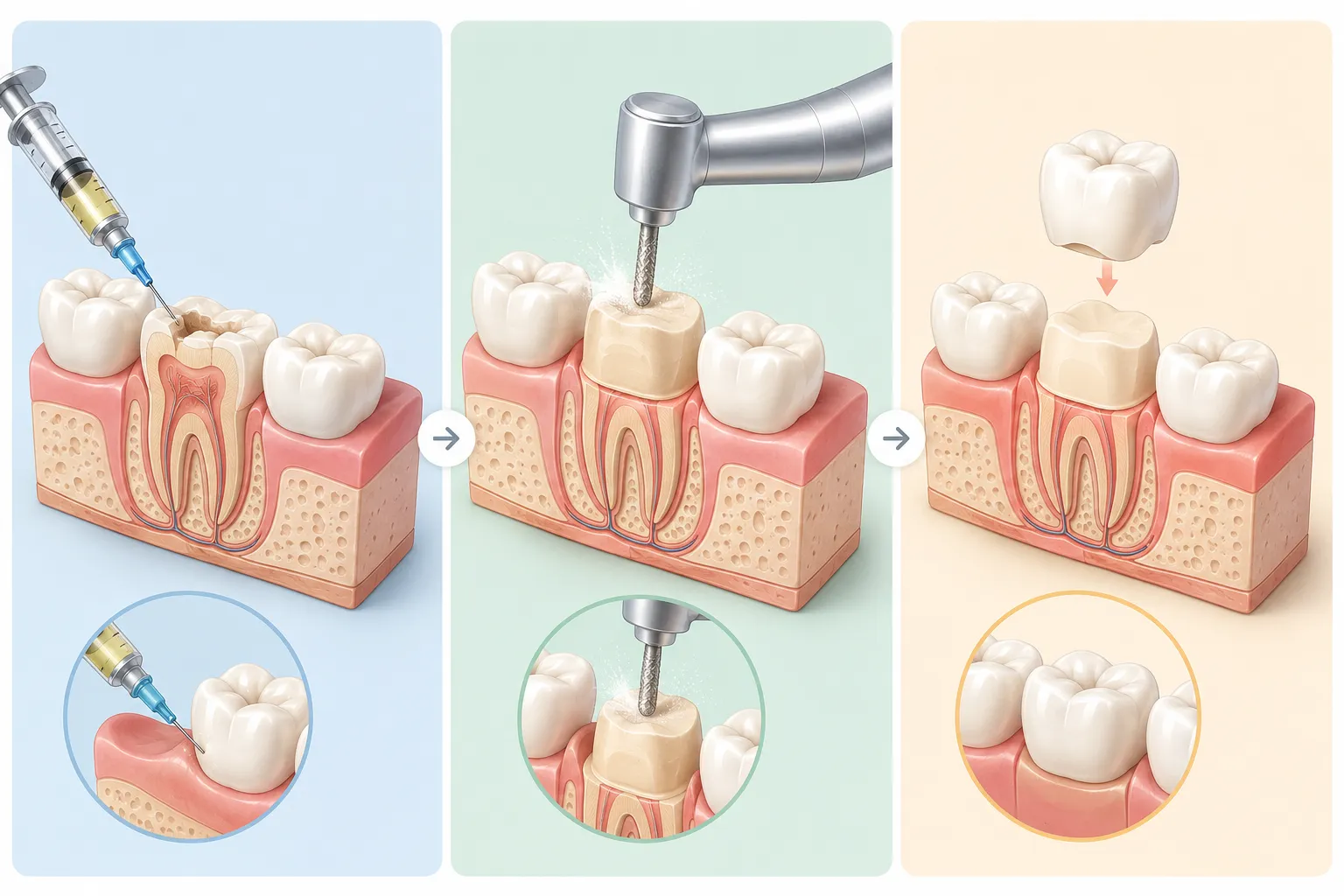 Do Dental Crowns Hurt? What to Expect Before, During, and After 3 After the Crown: Normal Sensitivity vs. Warning Signs