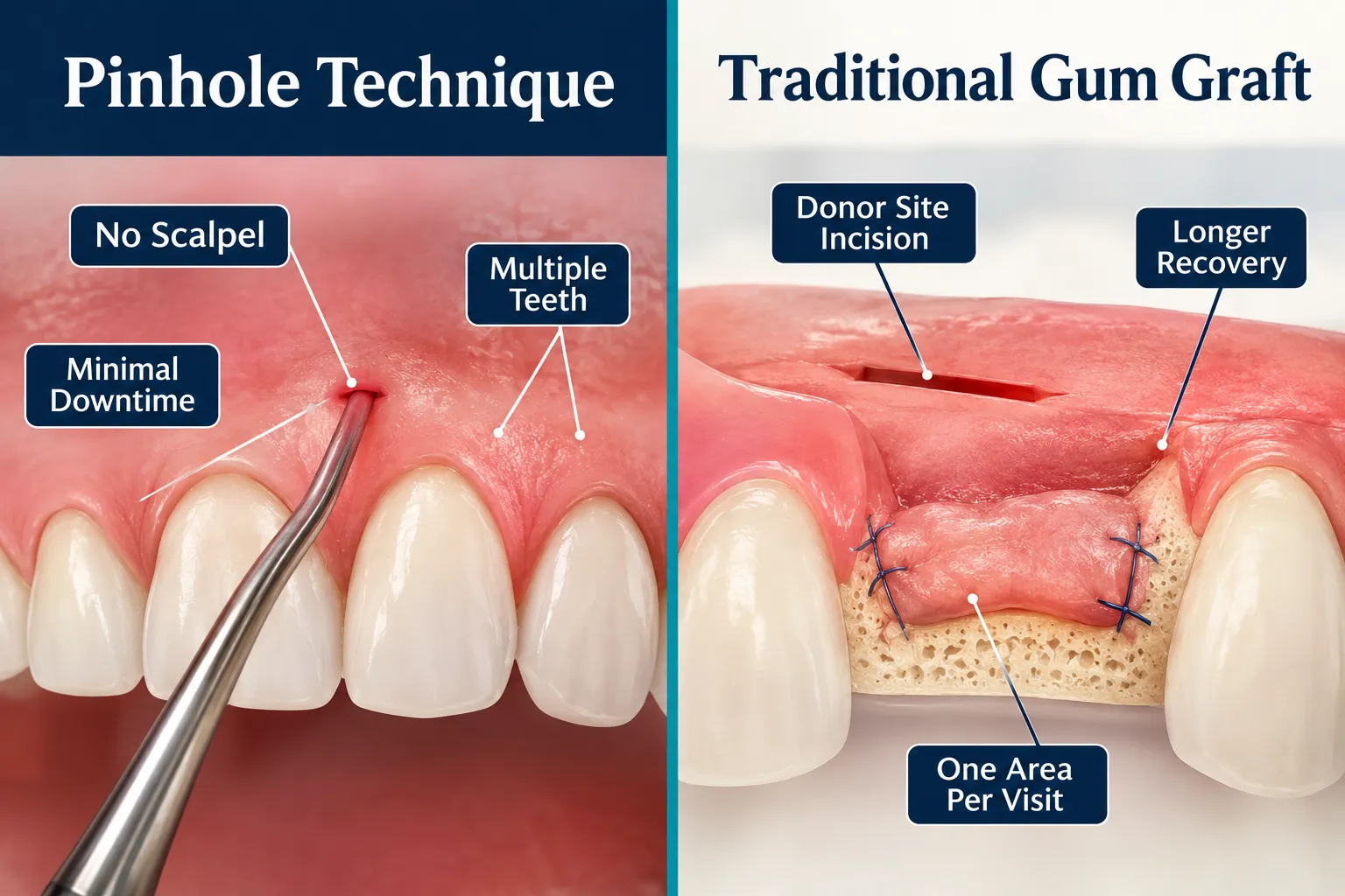 Pinhole Surgery Price: What NYC Patients Need to Know 3 Pinhole Surgery Price vs. Traditional Gum Grafting