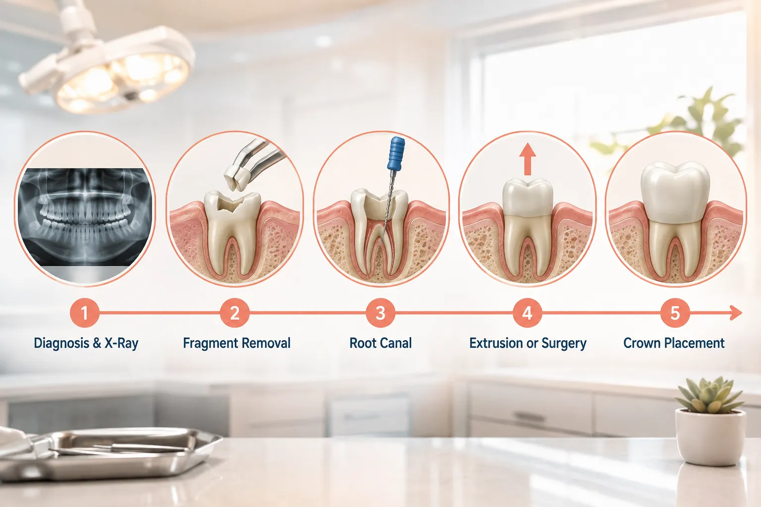 Removing a Broken Tooth at the Gum Line: What You Need to Know 3 Treatment Options for Removing a Broken Tooth at the Gum Line