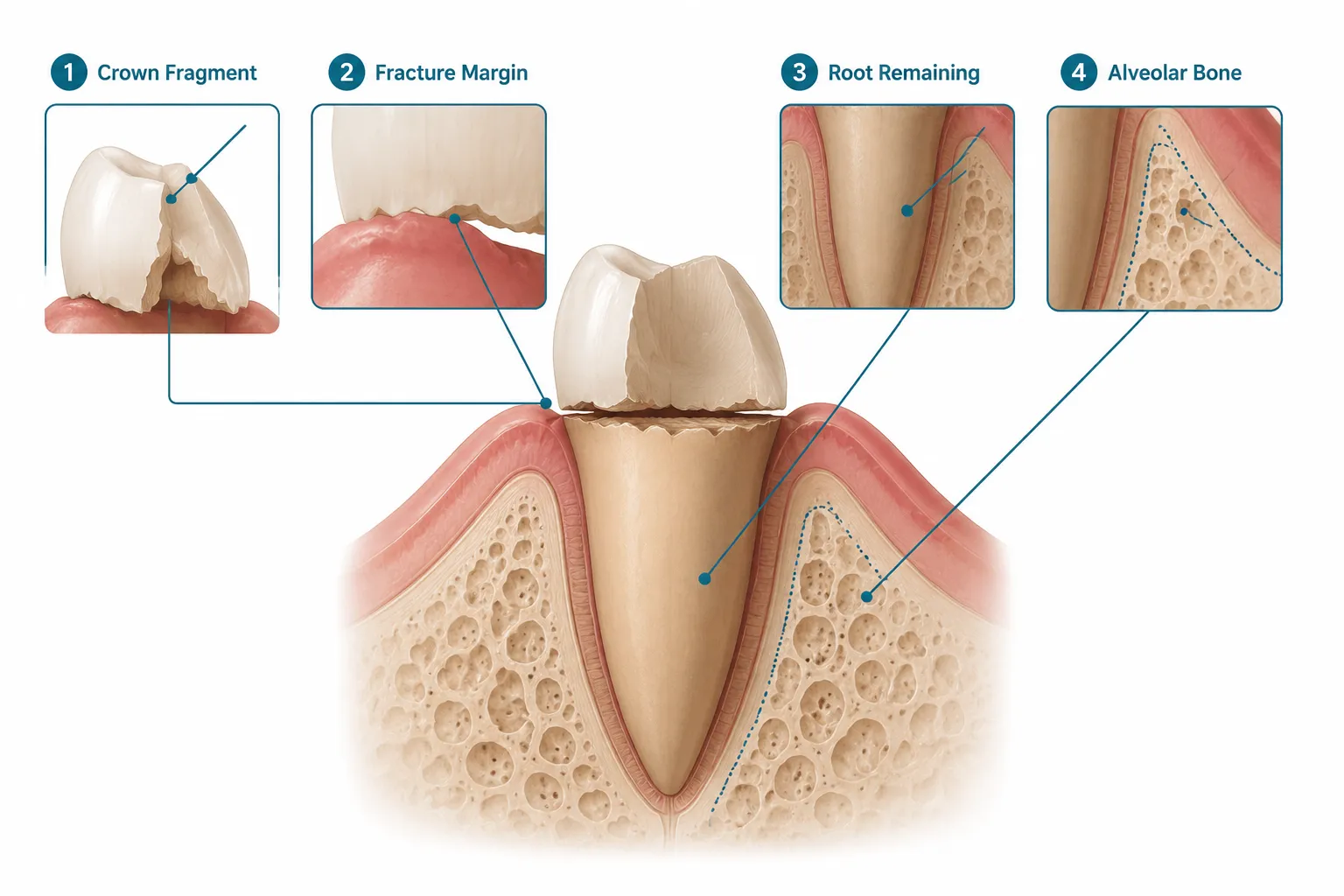 Removing a Broken Tooth at the Gum Line: What You Need to Know 2 What Does "Broken at the Gum Line" Actually Mean?
