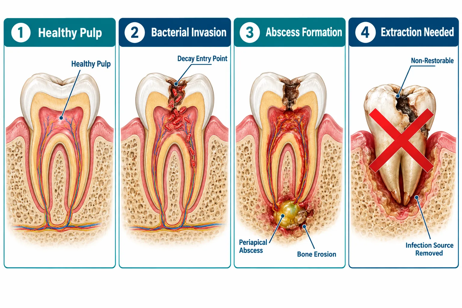 Why an Infected Tooth May Need to Be Removed